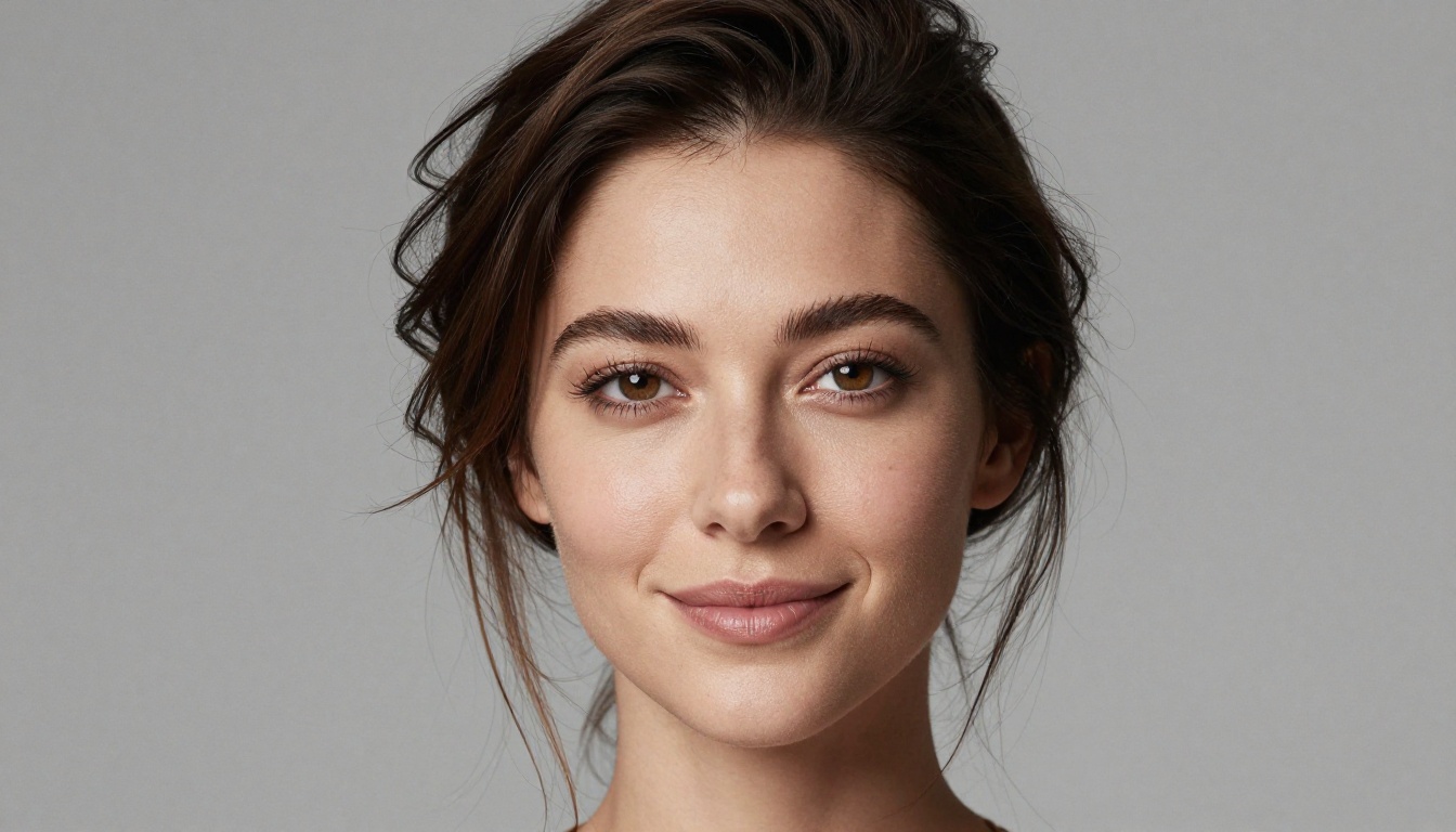 Hyper-realistic studio portrait