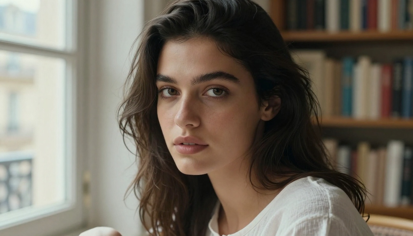 Photorealistic portrait demonstrating Seedream 4.5 skin and detail quality
