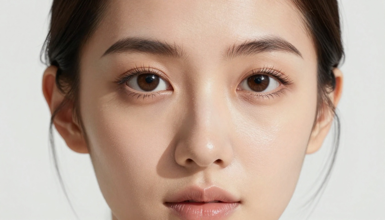 Beauty portrait close-up, Rembrandt lighting, photorealistic skin texture Beauty portrait close-up, Rembrandt lighting, photorealistic skin texture