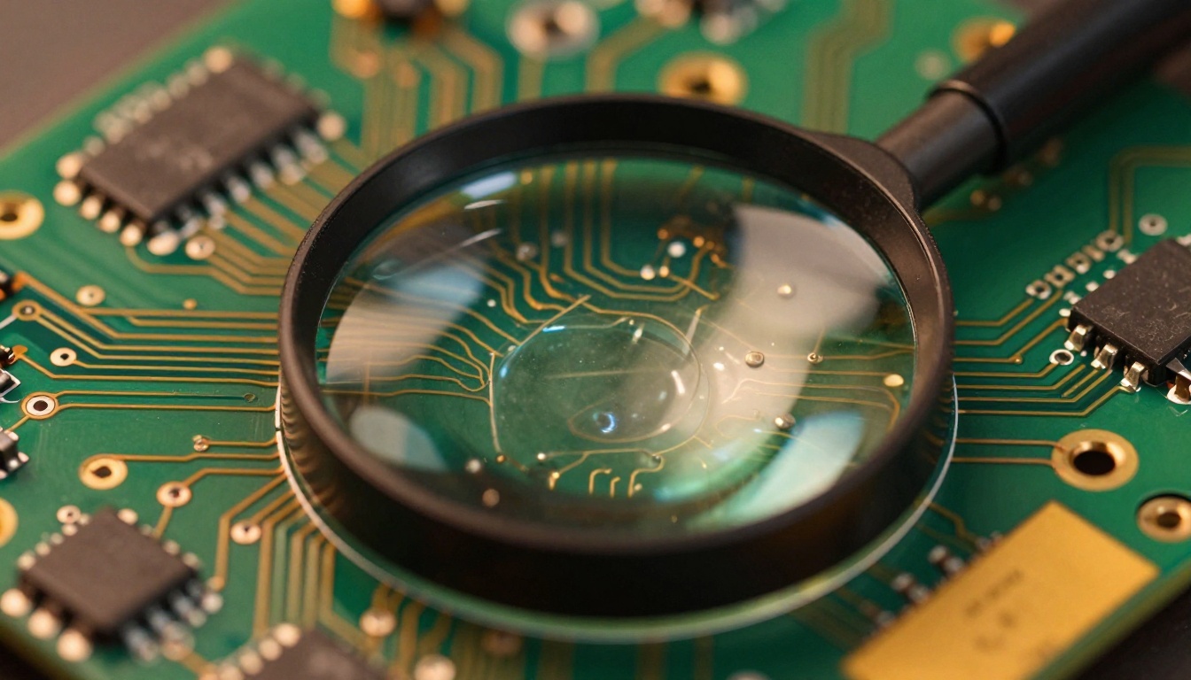 Circuit board close-up representing the hardware layer behind AI learning systems