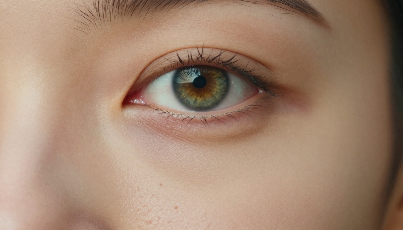Ultra-close-up portrait detail showing extraordinary photorealistic skin texture, iris detail, and eyelash quality achievable with today's top AI image tools