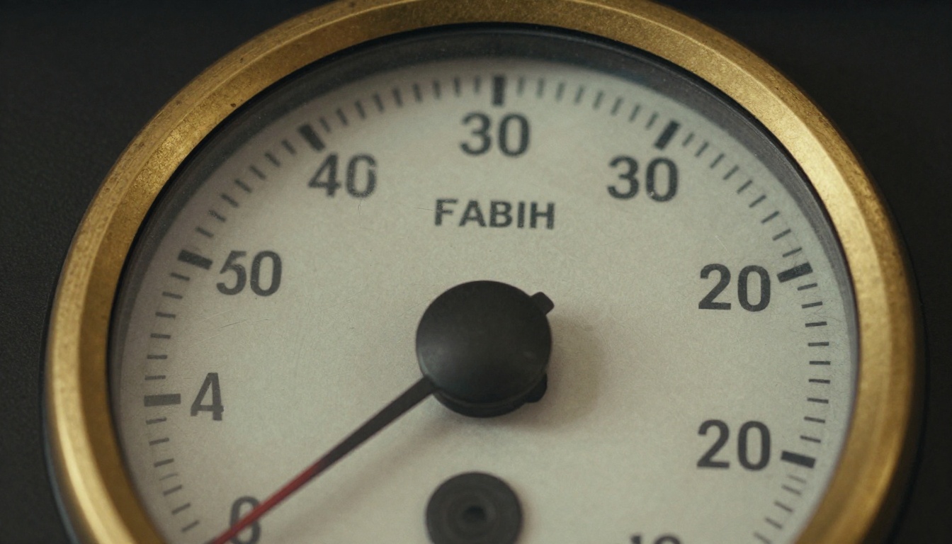 Close-up of a vintage analog speedometer gauge with worn brass bezel and cracked glass, soft dramatic light Close-up of a vintage analog speedometer gauge with worn brass bezel and cracked glass, soft dramatic light