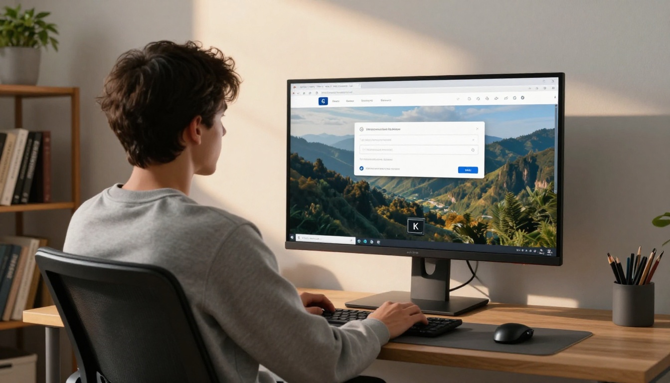 Creator sitting in front of a large monitor displaying Seedream 5 Lite interface with a freshly generated 2K image
