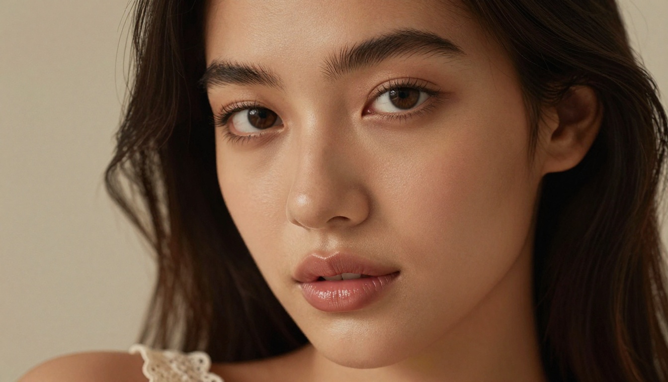 Beautiful woman portrait with natural lighting