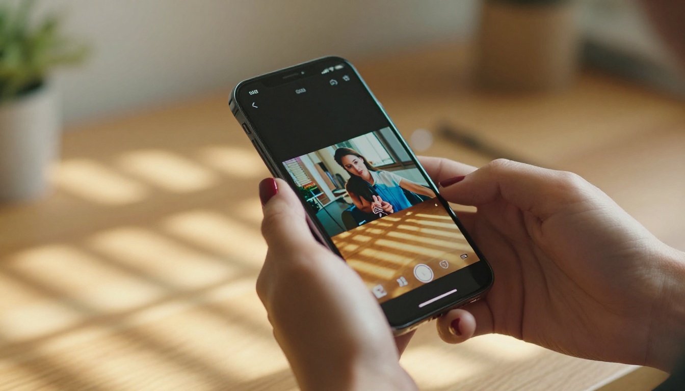 AI video generation on smartphone
