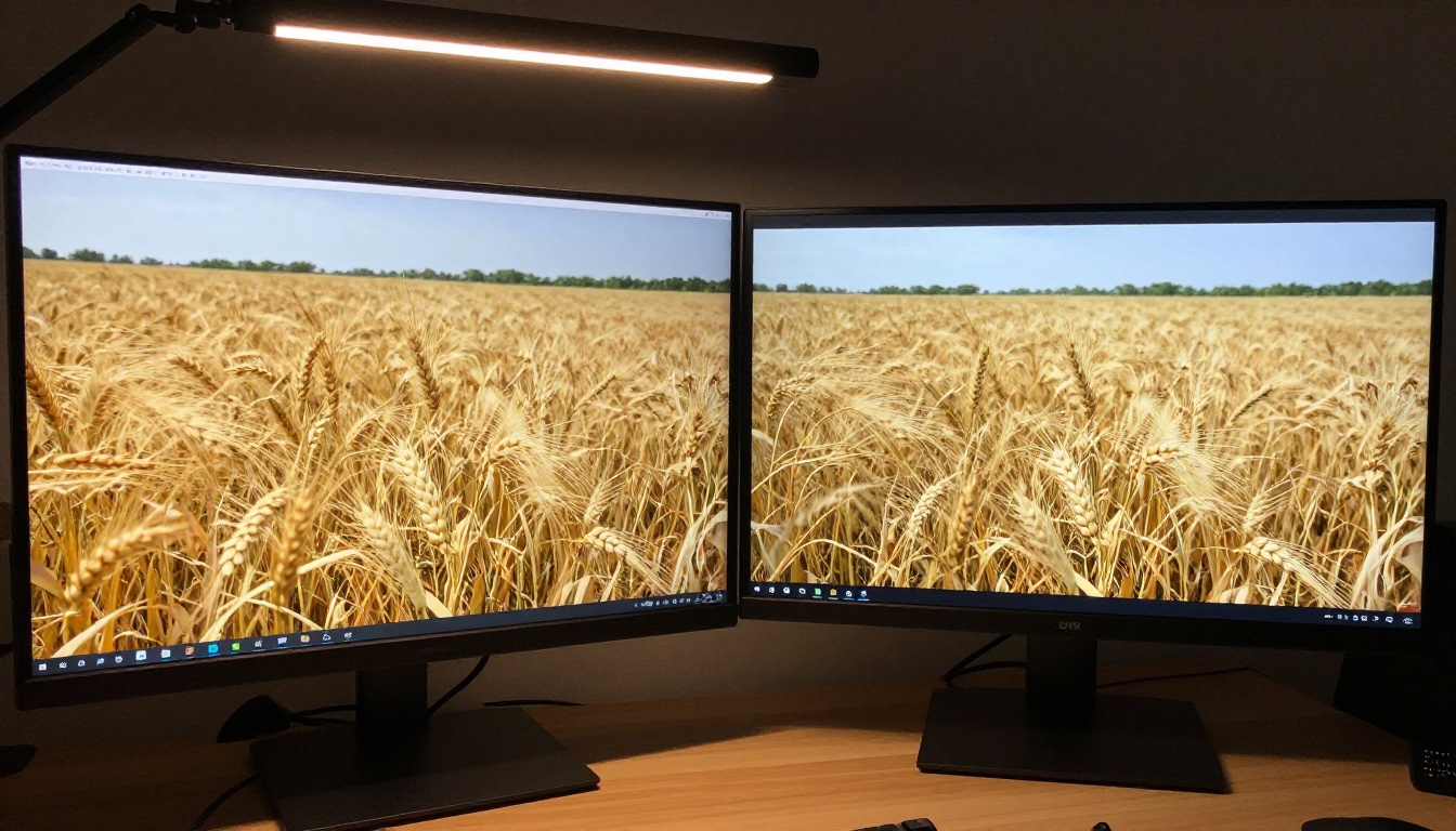 AI video realism comparison on studio monitors