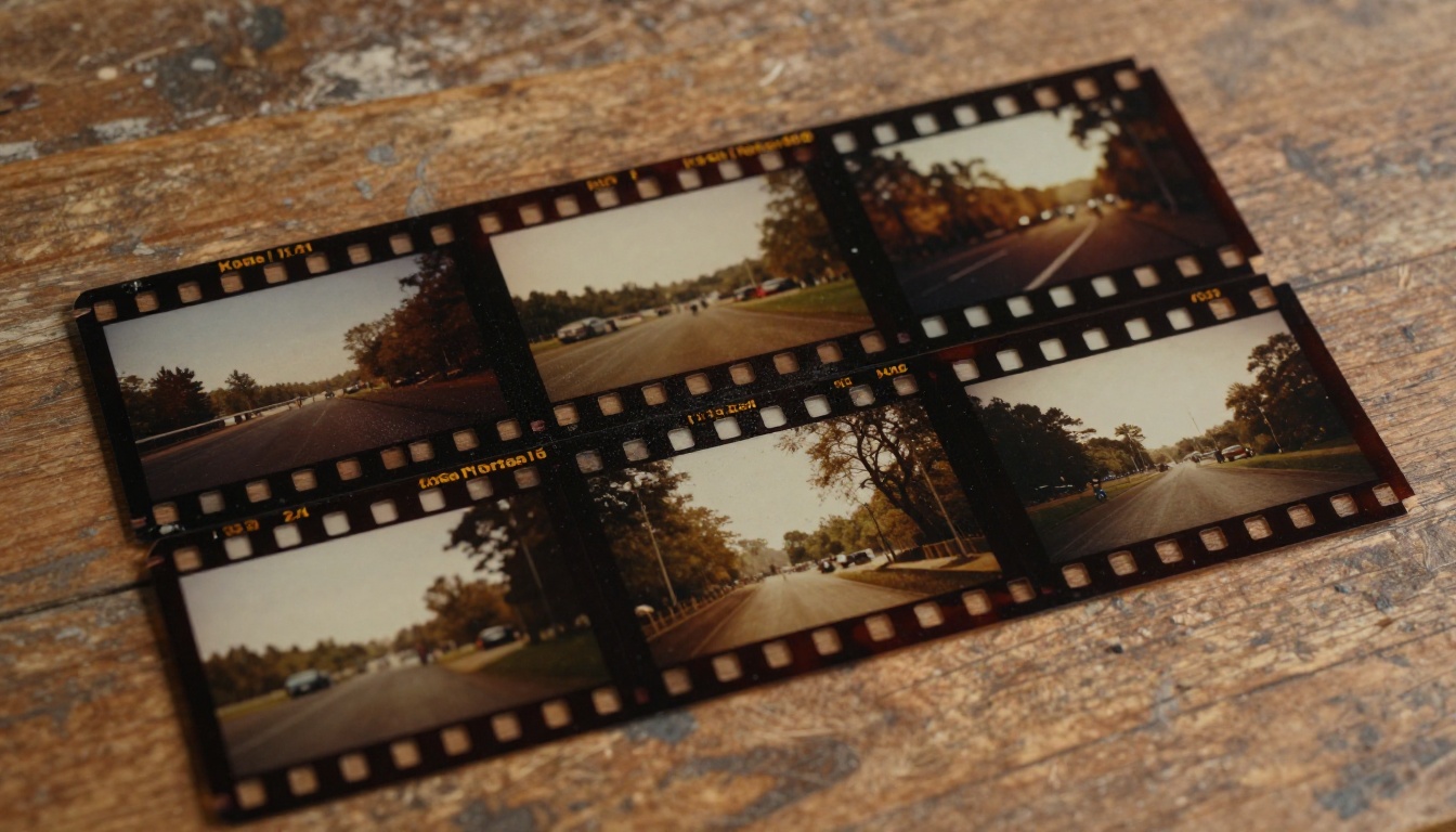 Film strip representing legacy production costs Film strip representing legacy production costs