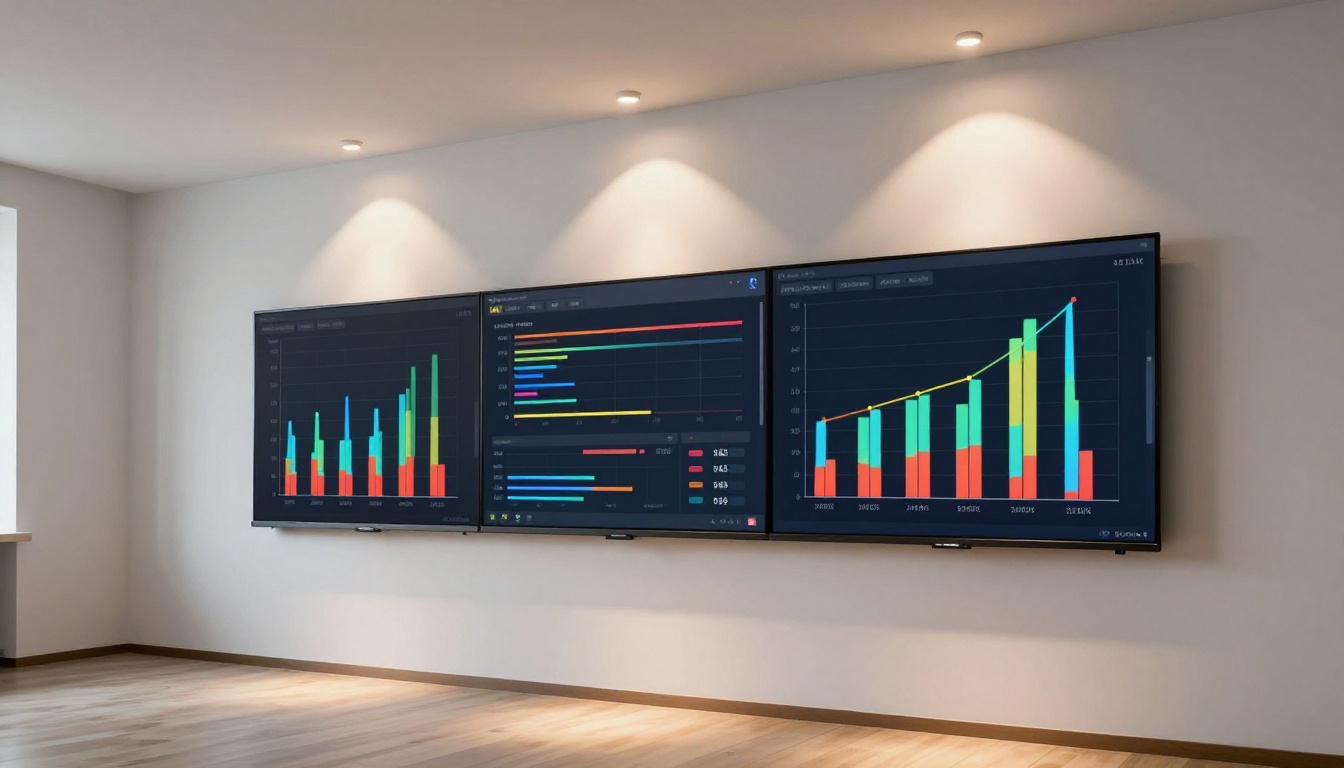 Video generation speed comparison chart on monitor
