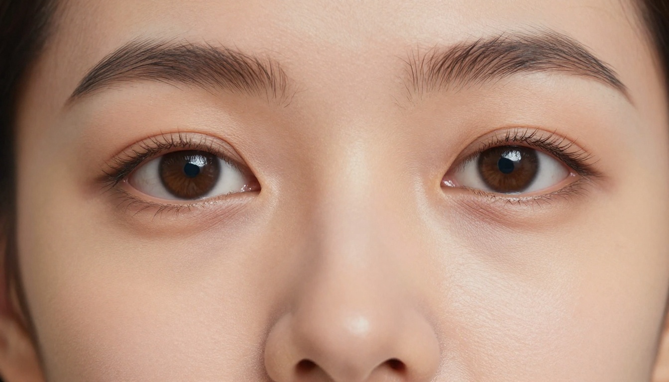 Extreme close-up showing real-looking skin texture and natural pore detail in AI-generated portrait