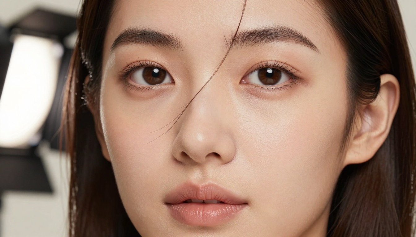 Photorealistic close-up portrait demonstrating 4MP skin detail from FLUX.2 Max