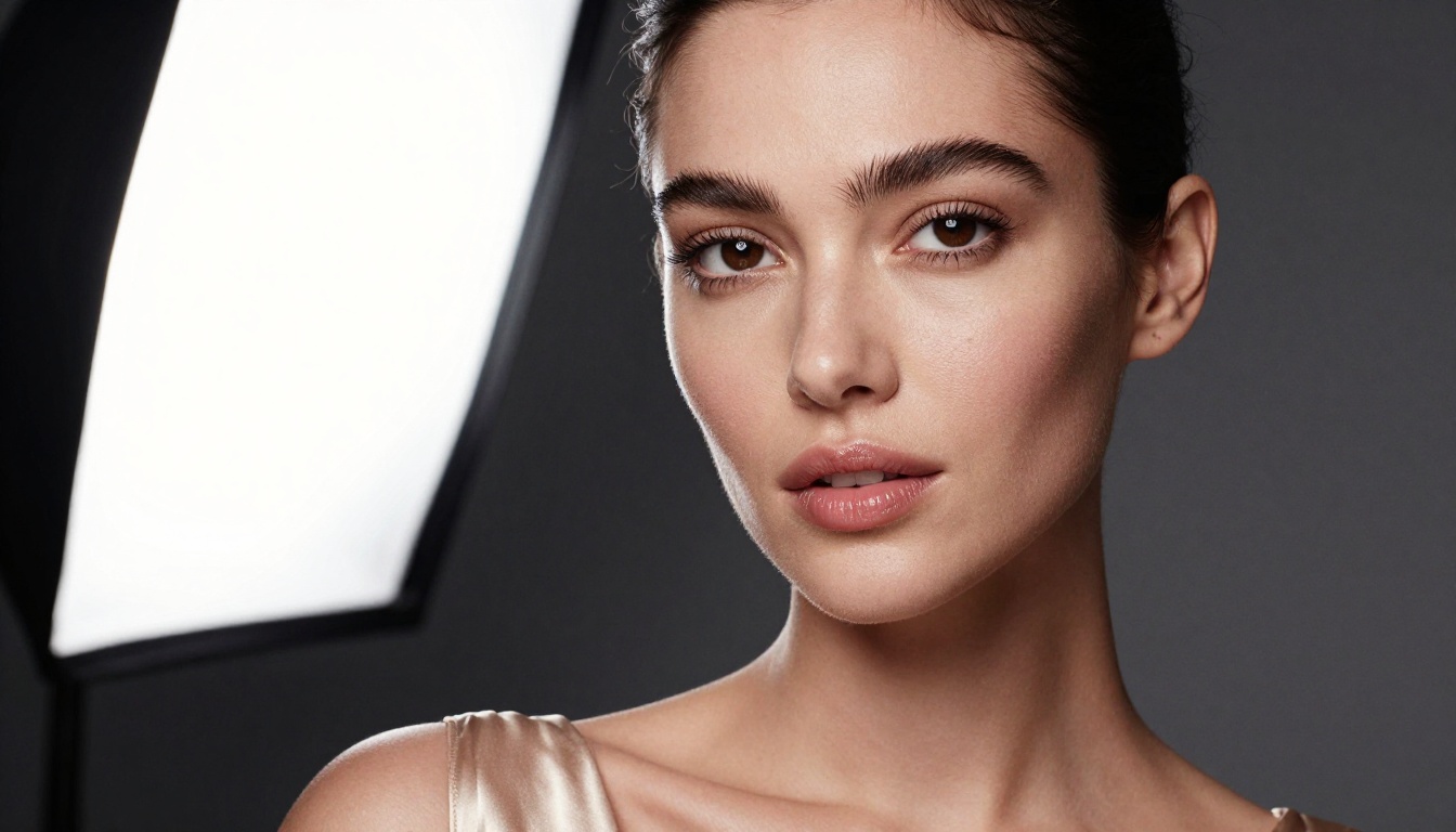 Close-up portrait for AI image source