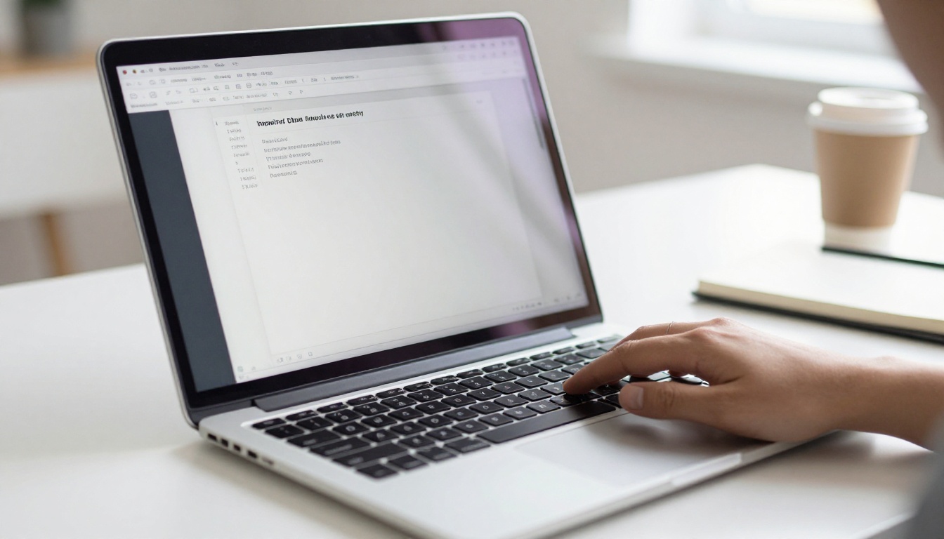 Laptop displaying a PDF resolution and DPI settings panel Laptop displaying a PDF resolution and DPI settings panel