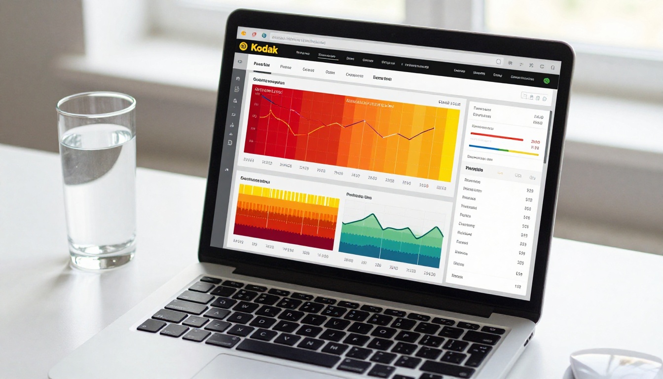 Analytics dashboard showing content performance and scroll depth comparison data