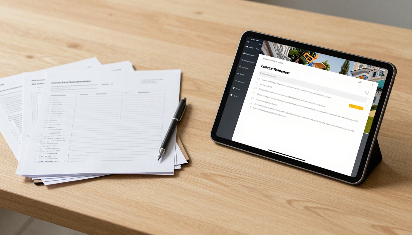 Paper forms vs digital tablet comparison for camp registration