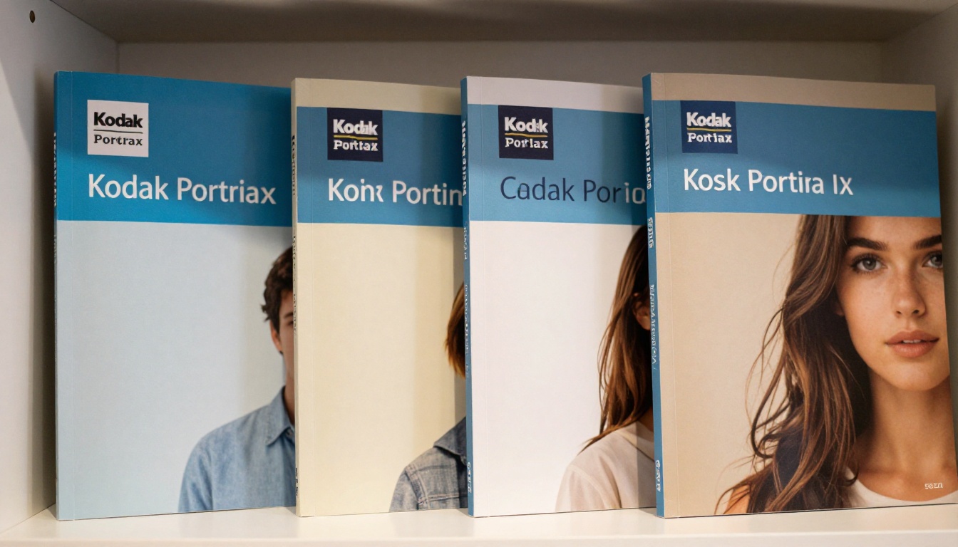Four printed magazine issues standing upright in a row, each with identical logo placement, matching cobalt blue headers, and uniform typography across all covers Four printed magazine issues standing upright in a row, each with identical logo placement, matching cobalt blue headers, and uniform typography across all covers
