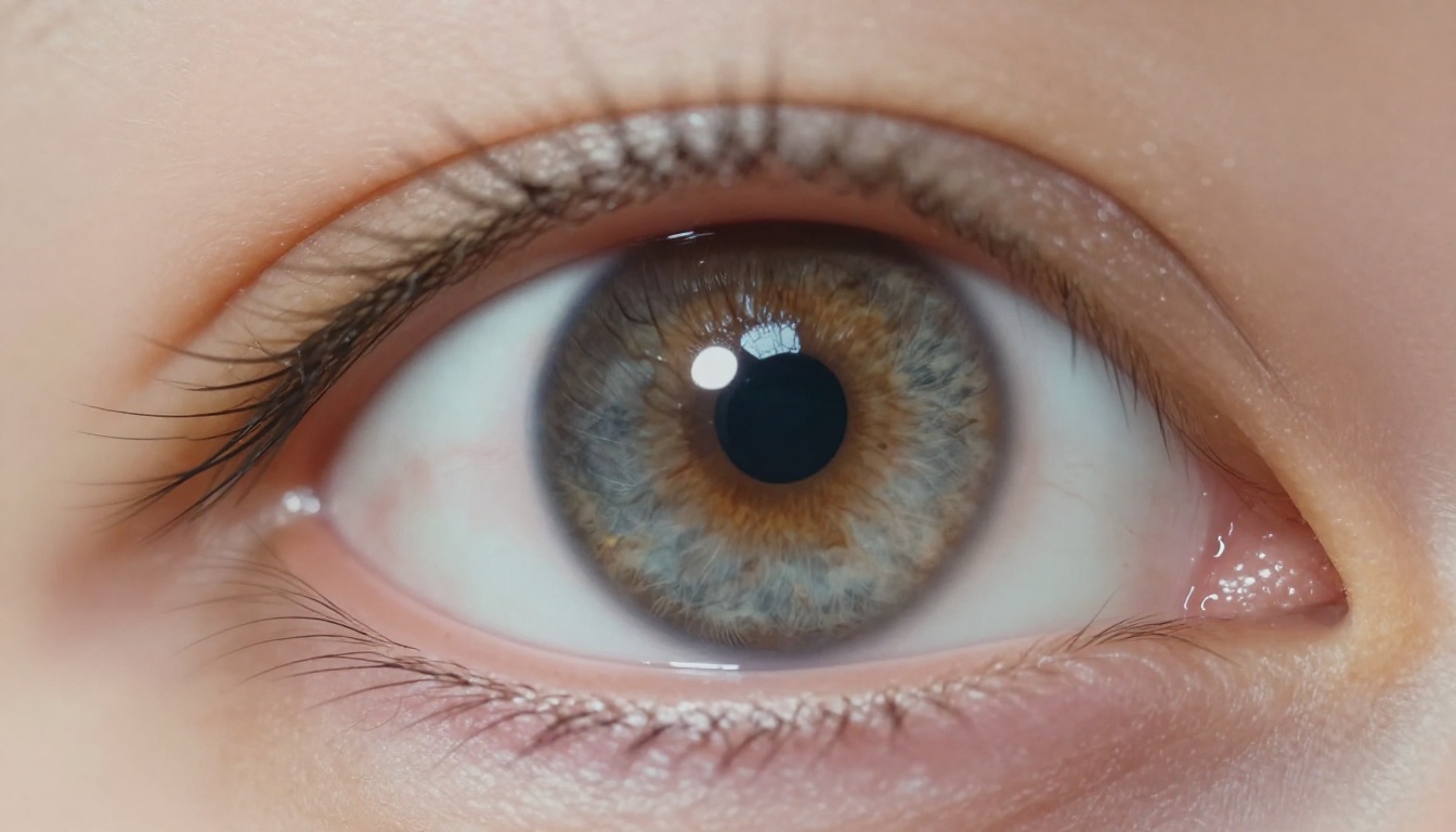 Eye close-up detail macro
