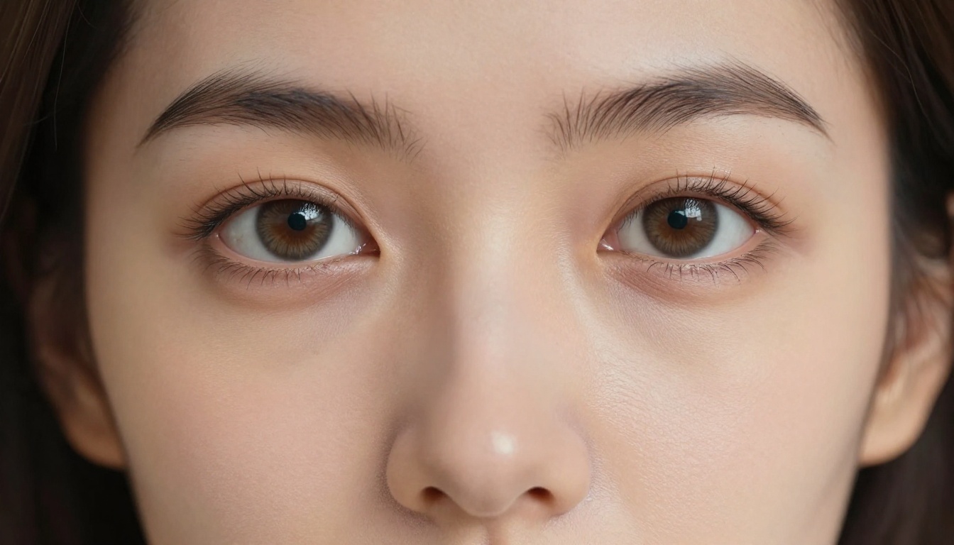 Close-up beauty portrait showing skin texture detail, photorealistic AI photography Close-up beauty portrait showing skin texture detail, photorealistic AI photography