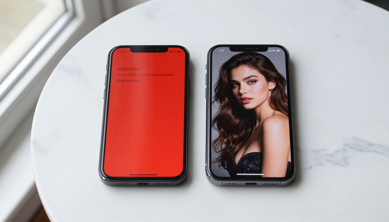 Smartphones comparison blocked vs AI generated Smartphones comparison blocked vs AI generated