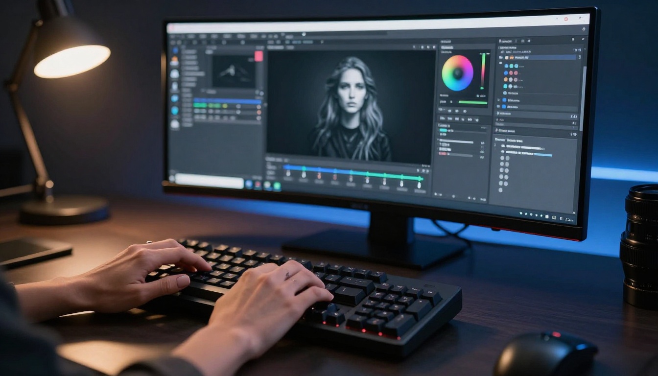 PicassoIA Image Editor Pro workspace
