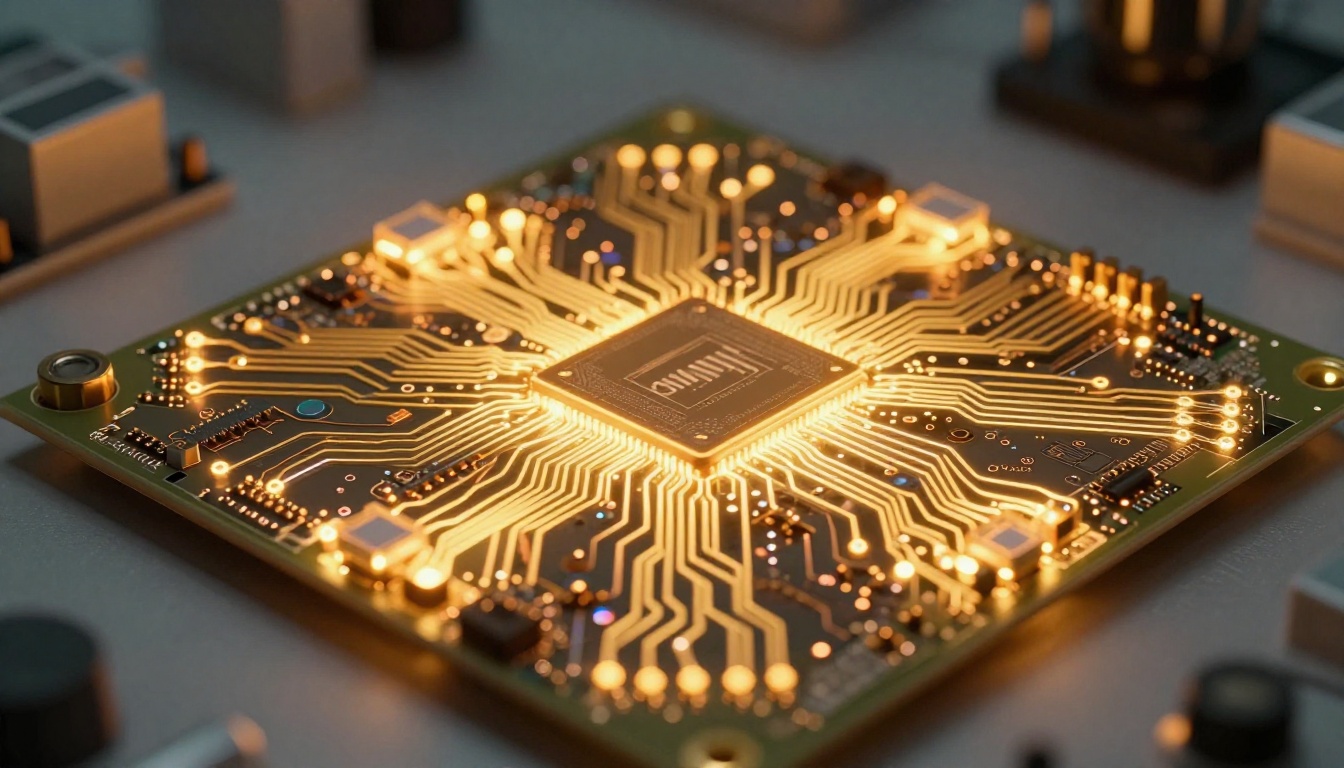 AI neural network circuit board representing Qwen Image 2 Pro architecture
