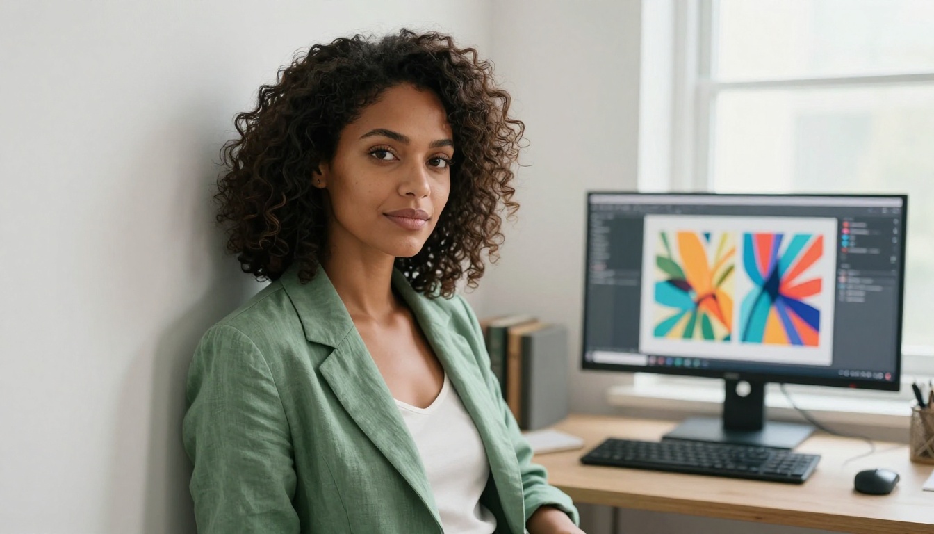 Professional creator at AI workstation Professional creator at AI workstation