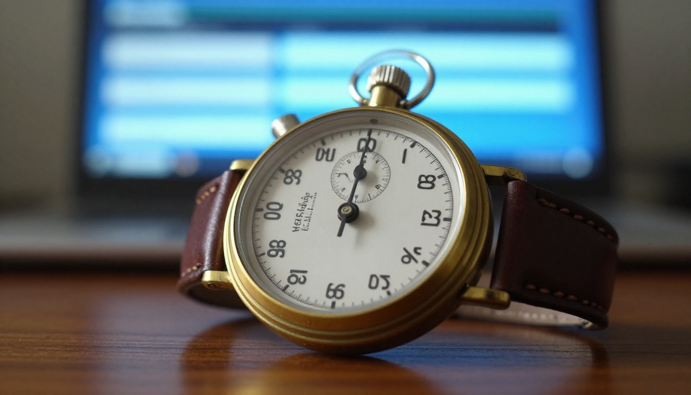 Stopwatch timing AI video generation Stopwatch timing AI video generation