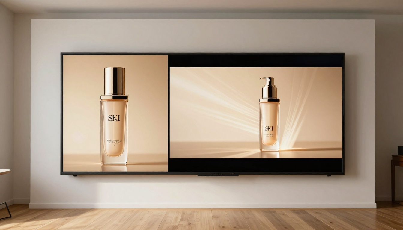 Side-by-side comparison: static product photo vs cinematic motion video output on a studio display Side-by-side comparison: static product photo vs cinematic motion video output on a studio display