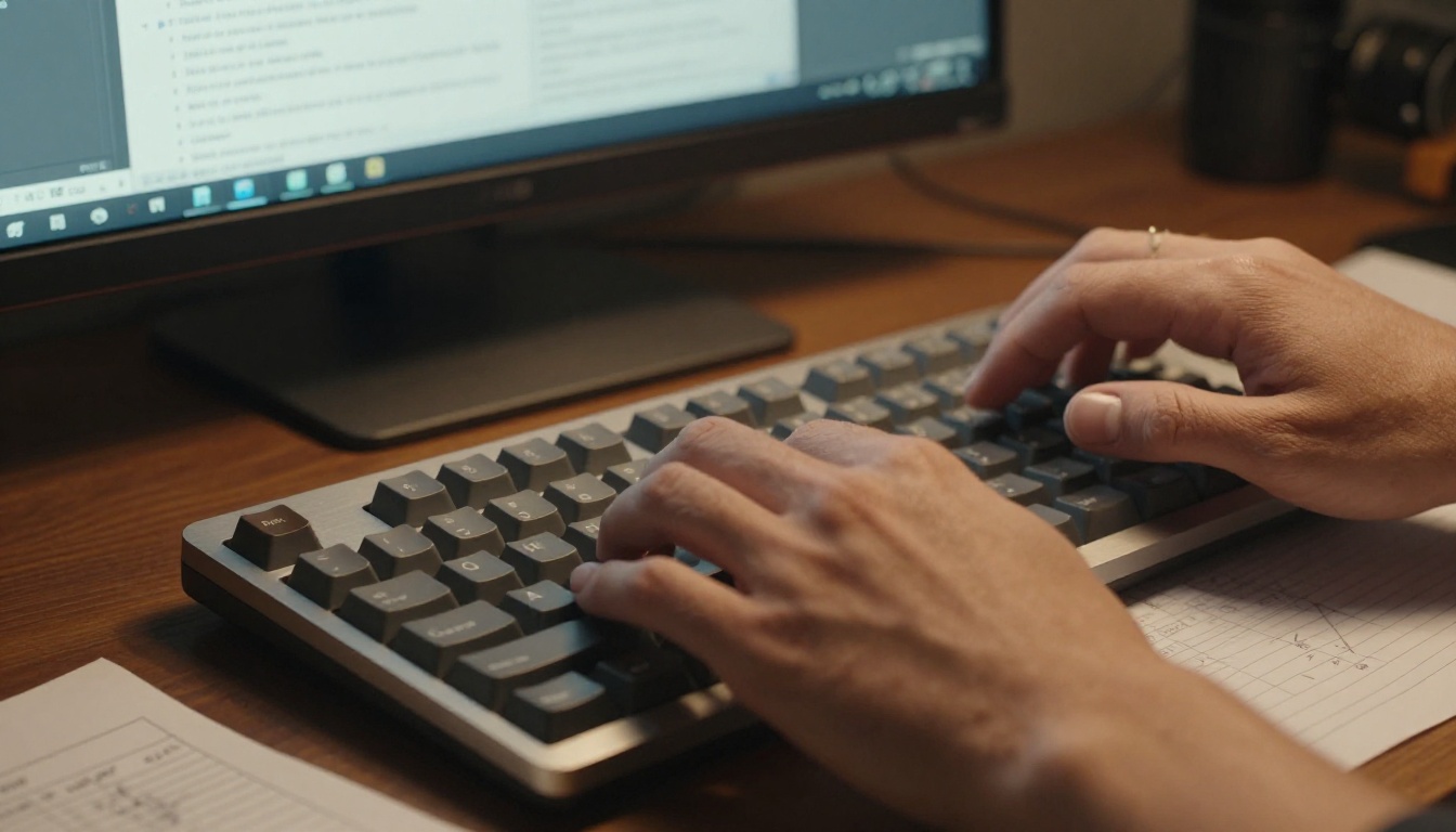 Video creator frustrated at a workstation reviewing failed AI video generations