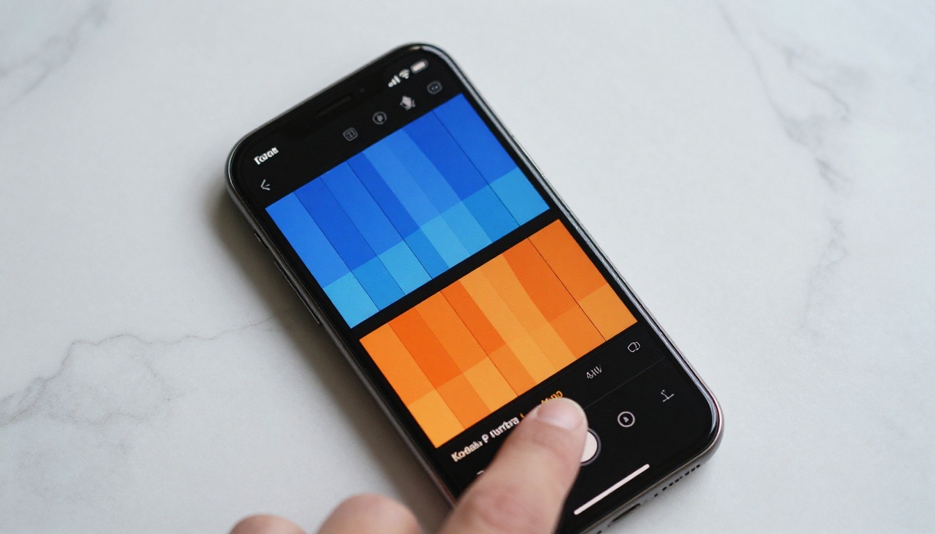 Hailuo 2.3 AI video interface on smartphone Hailuo 2.3 AI video interface on smartphone
