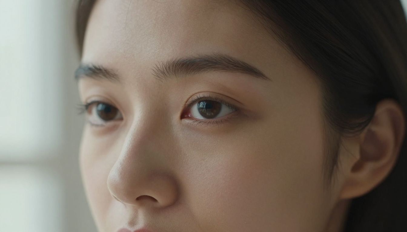 Close-up portrait photorealistic AI generation