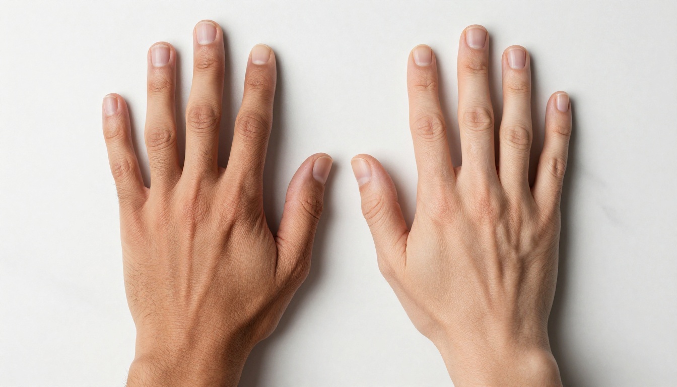 Skin tone comparison showing accurate light interaction across different melanin concentrations