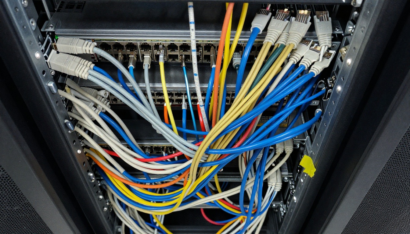 Tangled cables representing tool overload in AI agent workflows Tangled cables representing tool overload in AI agent workflows