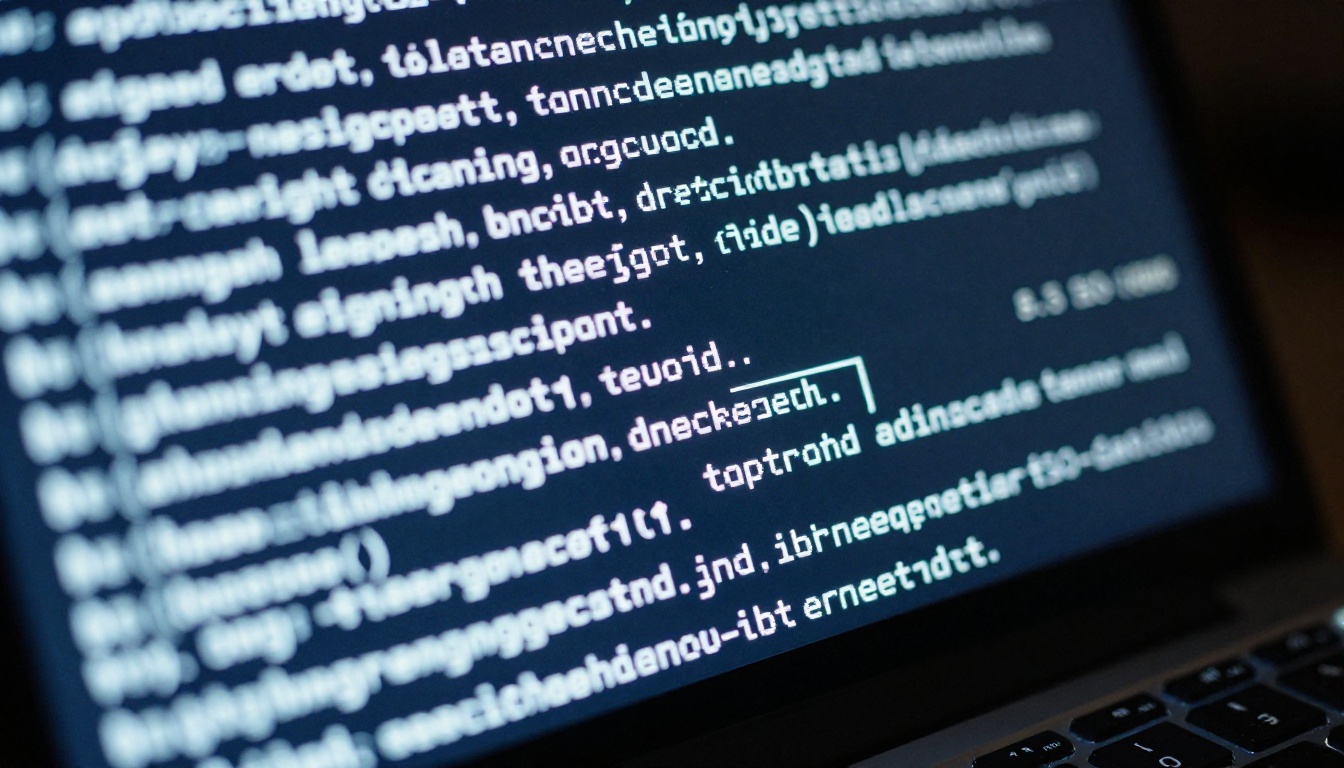 AI chat terminal interface representing LLM interaction
