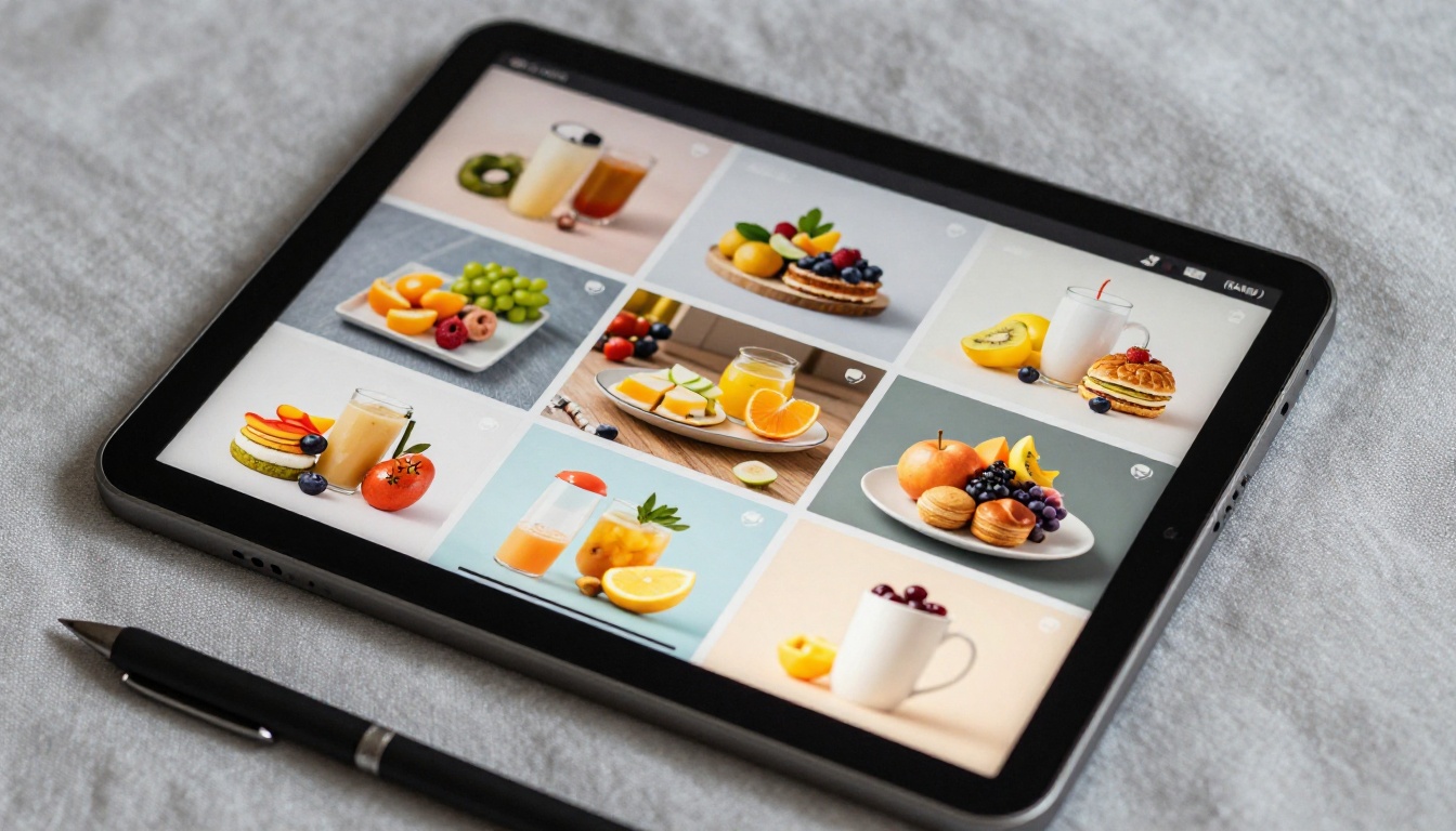 AI Ad Creative Variations on Tablet AI Ad Creative Variations on Tablet