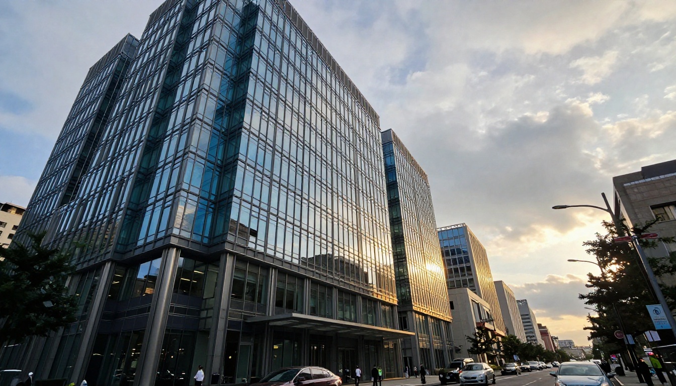 Modern tech company building representing the scale of AI platform infrastructure