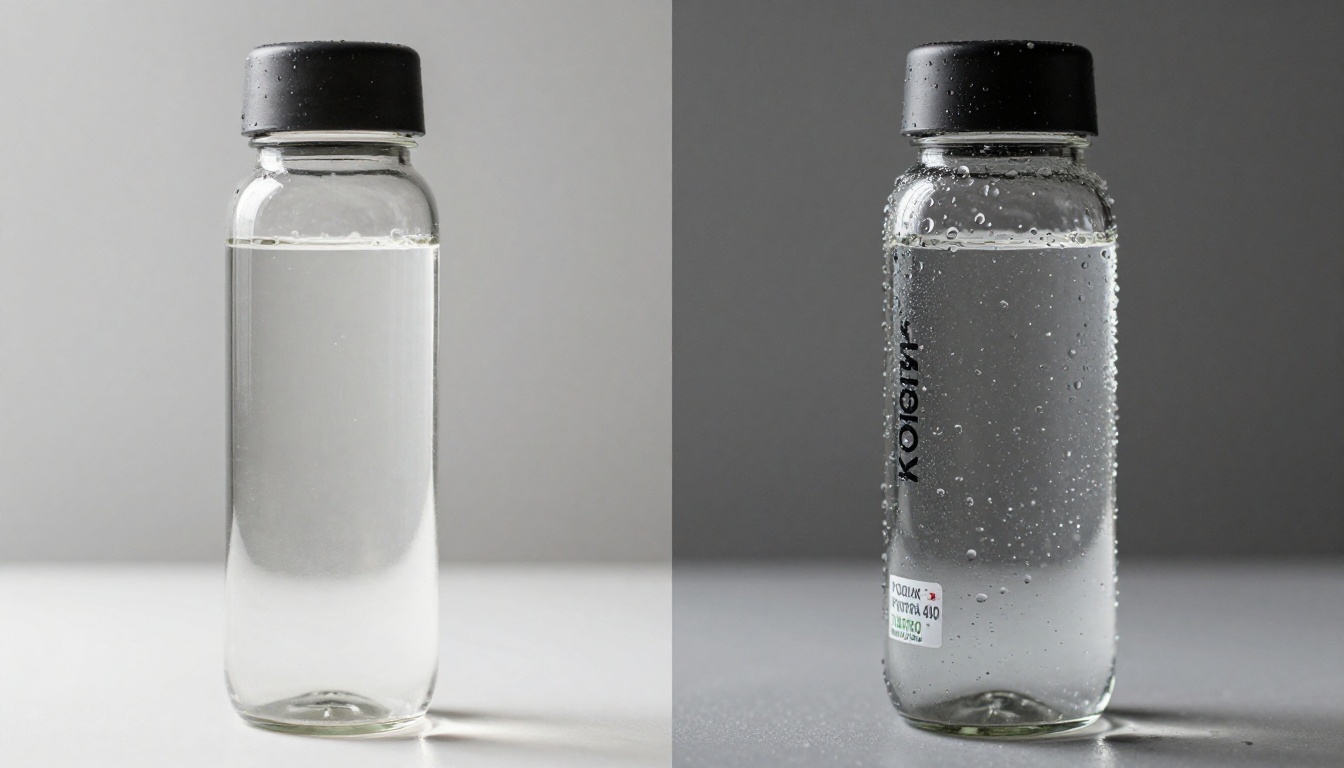 E-commerce product photo quality comparison showing pixel degradation versus 4K sharpness