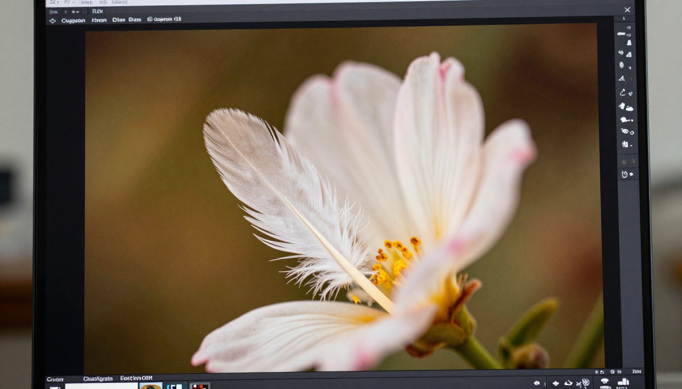Sub-pixel selection lasso around curved flower petal edge at extreme magnification Sub-pixel selection lasso around curved flower petal edge at extreme magnification