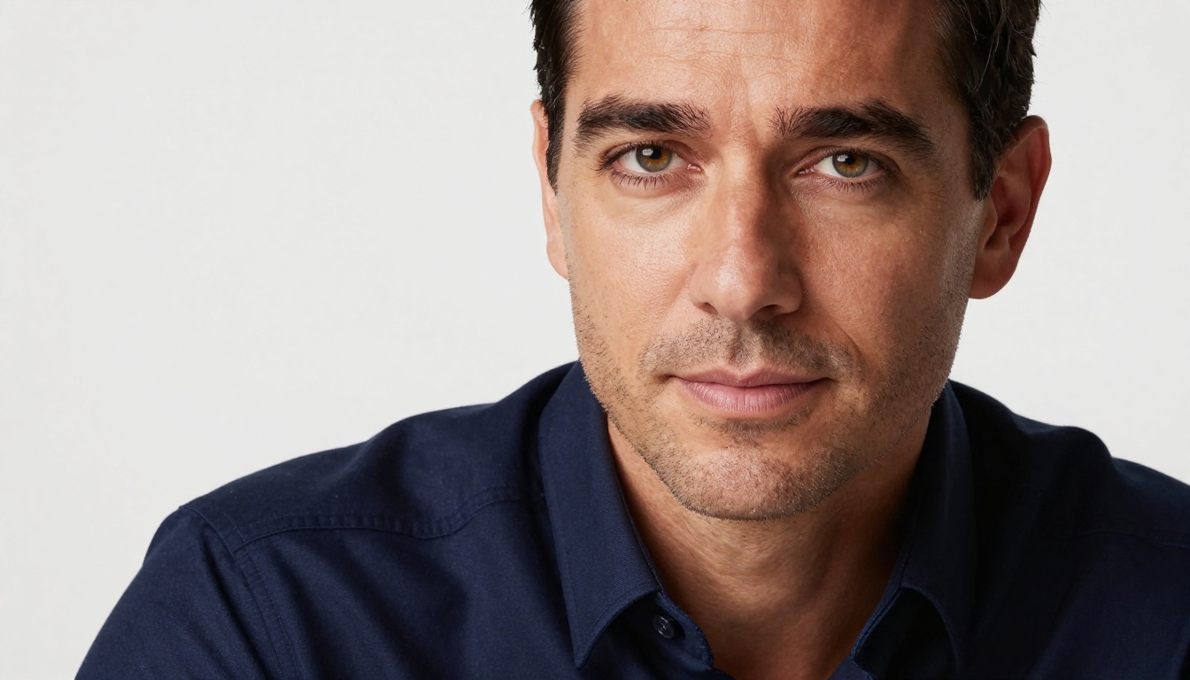 Professional male executive headshot generated in 4K detail
