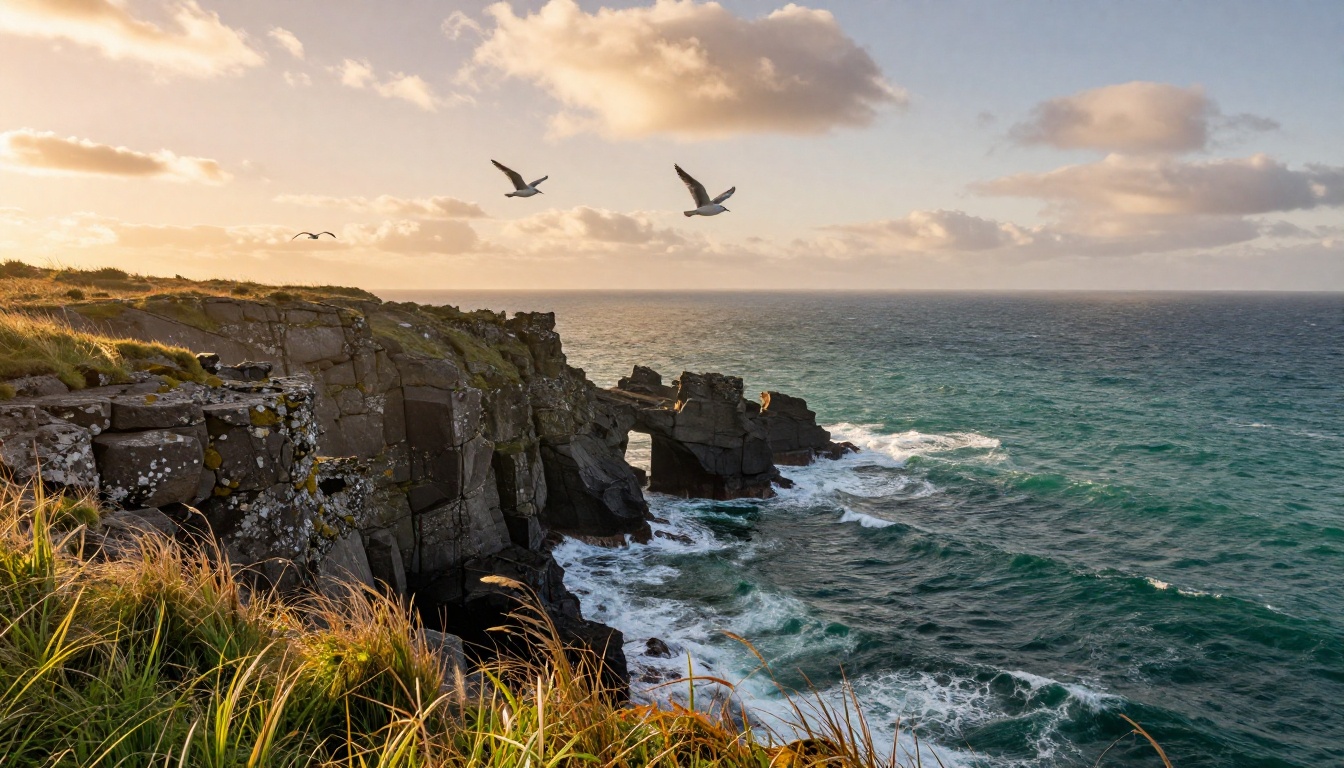 4K coastal landscape output showing extraordinary photographic detail