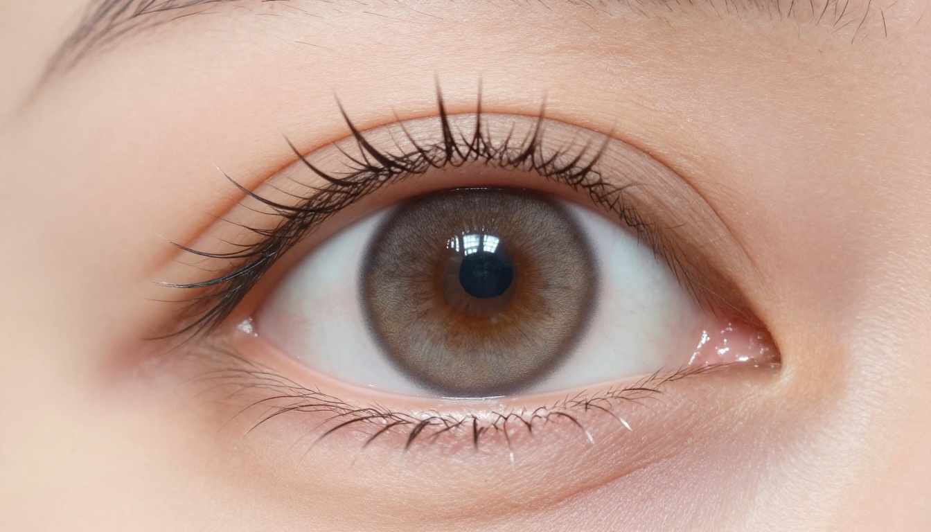 Extreme 4K close-up of a human eye showing individual iris fiber structure, natural catch-light, and authentic skin pores at pixel level