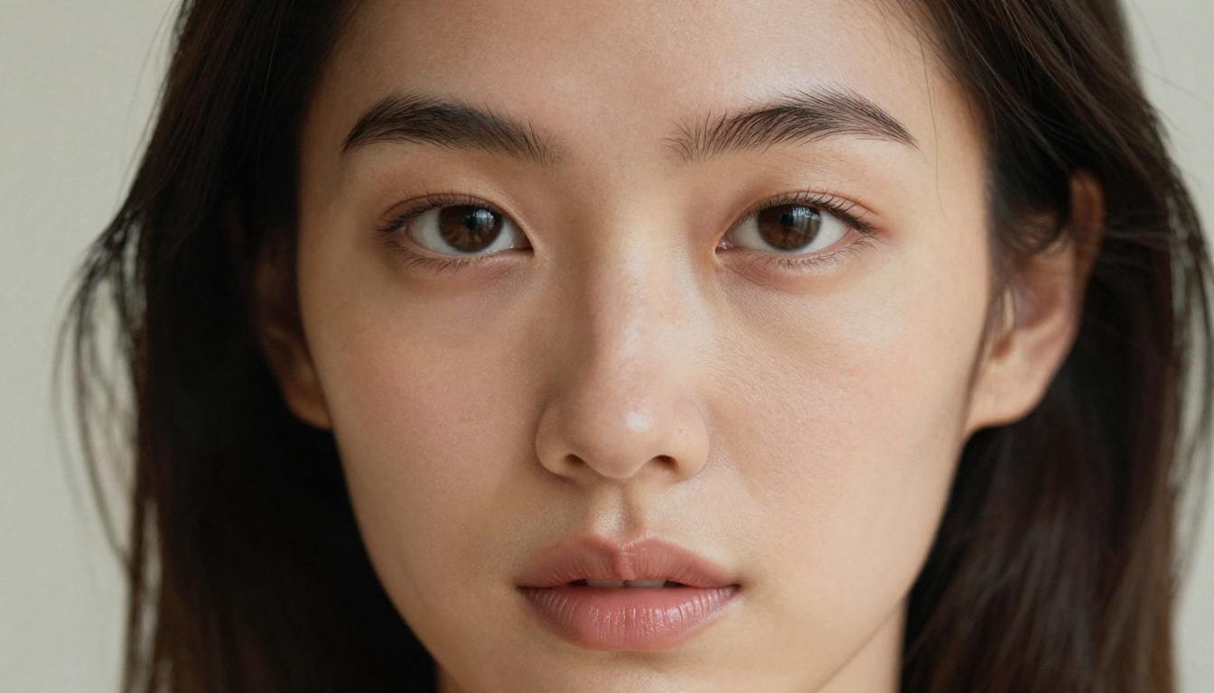 Close-up photorealistic portrait showing natural skin texture and authentic film-grain lighting Close-up photorealistic portrait showing natural skin texture and authentic film-grain lighting