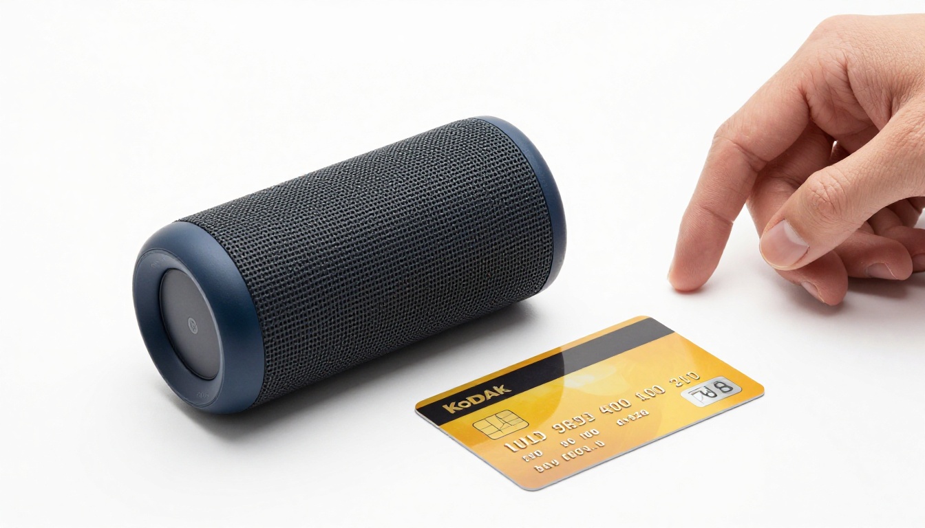 Scale comparison product image showing size reference for Amazon listing