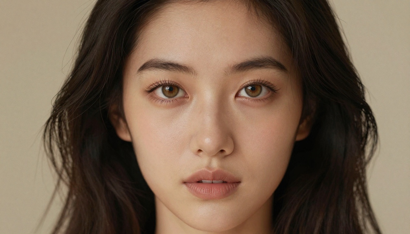 Close-up portrait of a woman with detailed skin texture and catchlights, demonstrating photorealistic detail achievable with a 2K AI image model