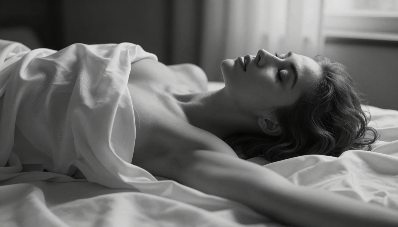 Black and white artistic portrait demonstrating fine art photography aesthetics and tonal range in AI generation Black and white artistic portrait demonstrating fine art photography aesthetics and tonal range in AI generation