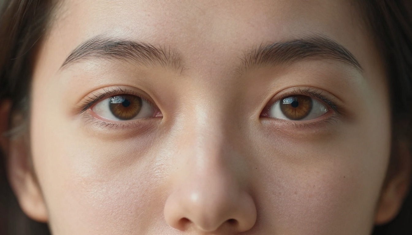 Extreme close-up AI photo realism skin texture comparison