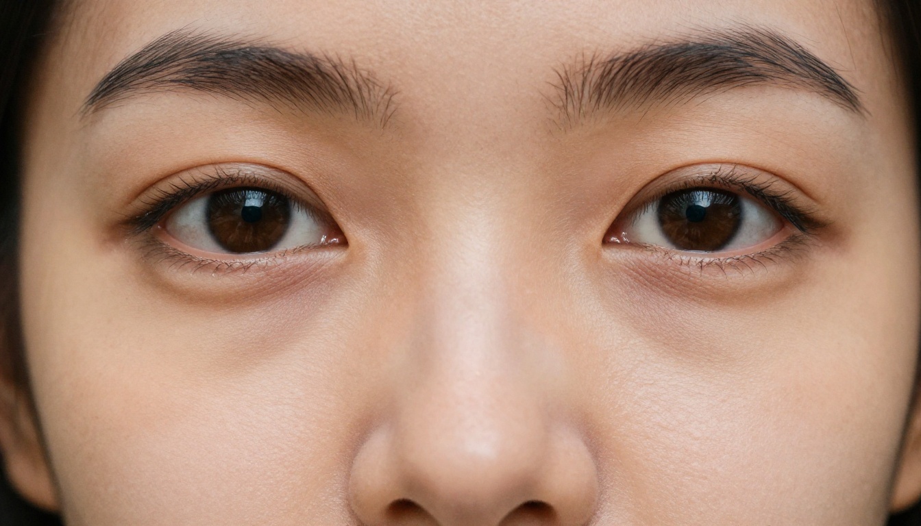 Extreme close-up macro portrait capturing finest skin texture details, visible pores and catchlights, natural diffused window light Extreme close-up macro portrait capturing finest skin texture details, visible pores and catchlights, natural diffused window light
