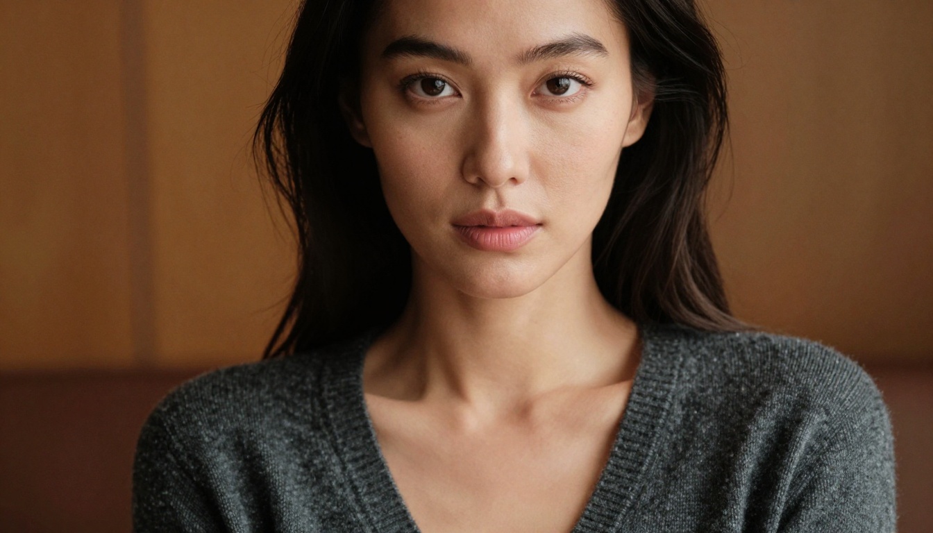 close-up portrait editorial beauty photography