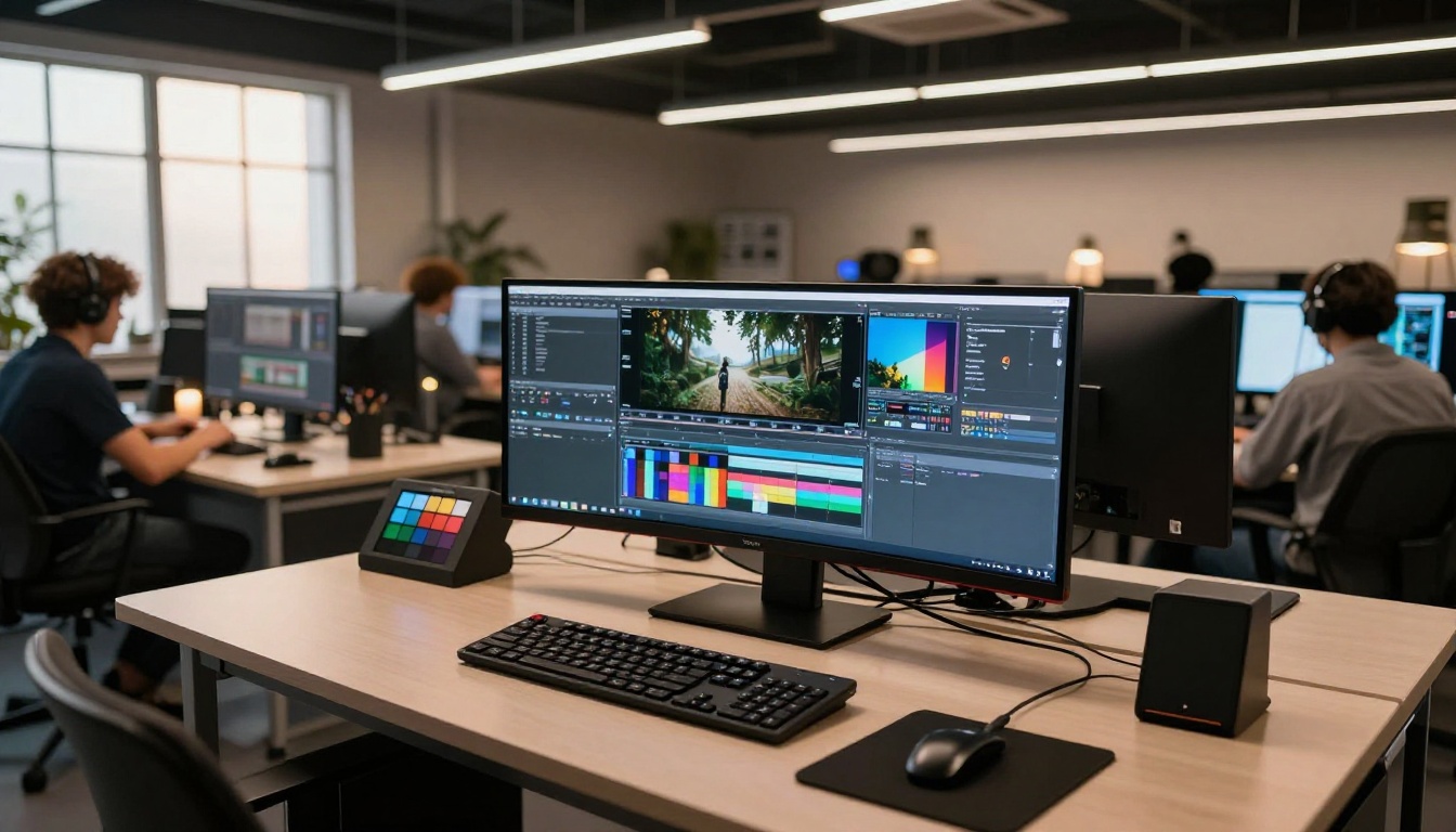 Video production studio workstations Video production studio workstations