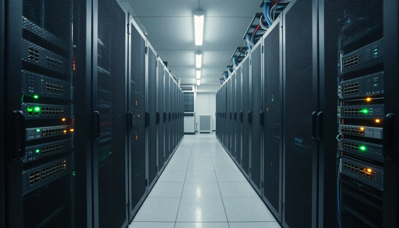 Data center infrastructure powering AI video generation Data center infrastructure powering AI video generation