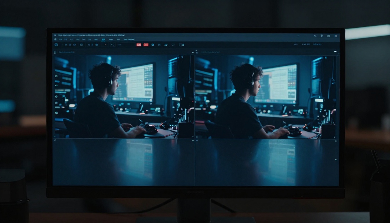 AI video model screen comparison